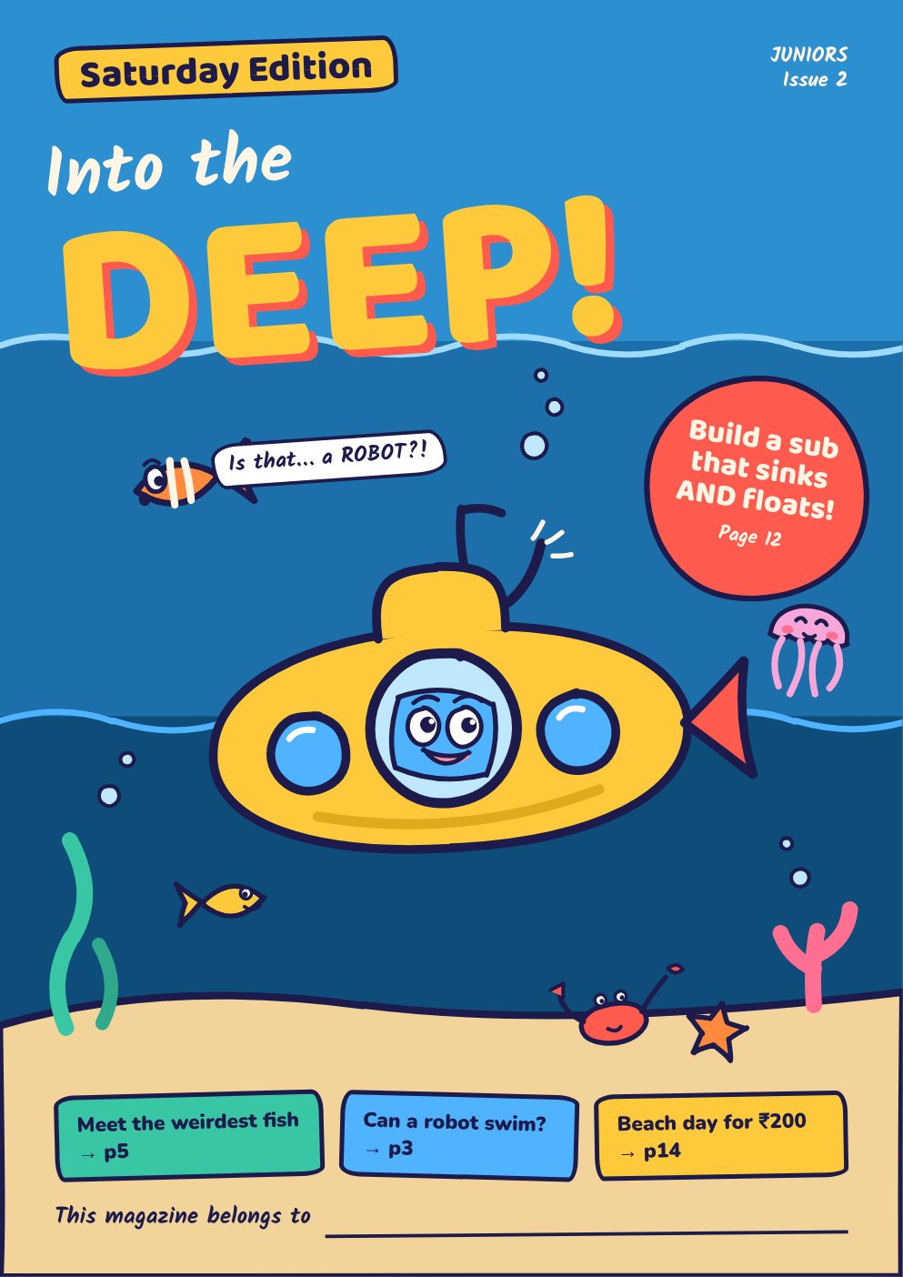 Sample page: The cover